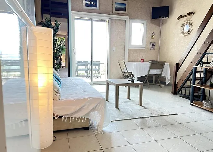 Tatil Evi Maisonnette Les Pieds Dans L'eau Presqu'ile De Giens